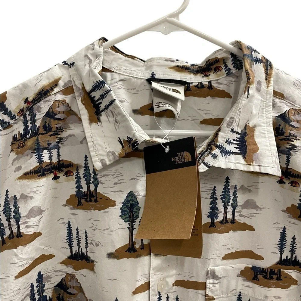 NWT The North Face Baytrail Pattern Shirt Size XXL